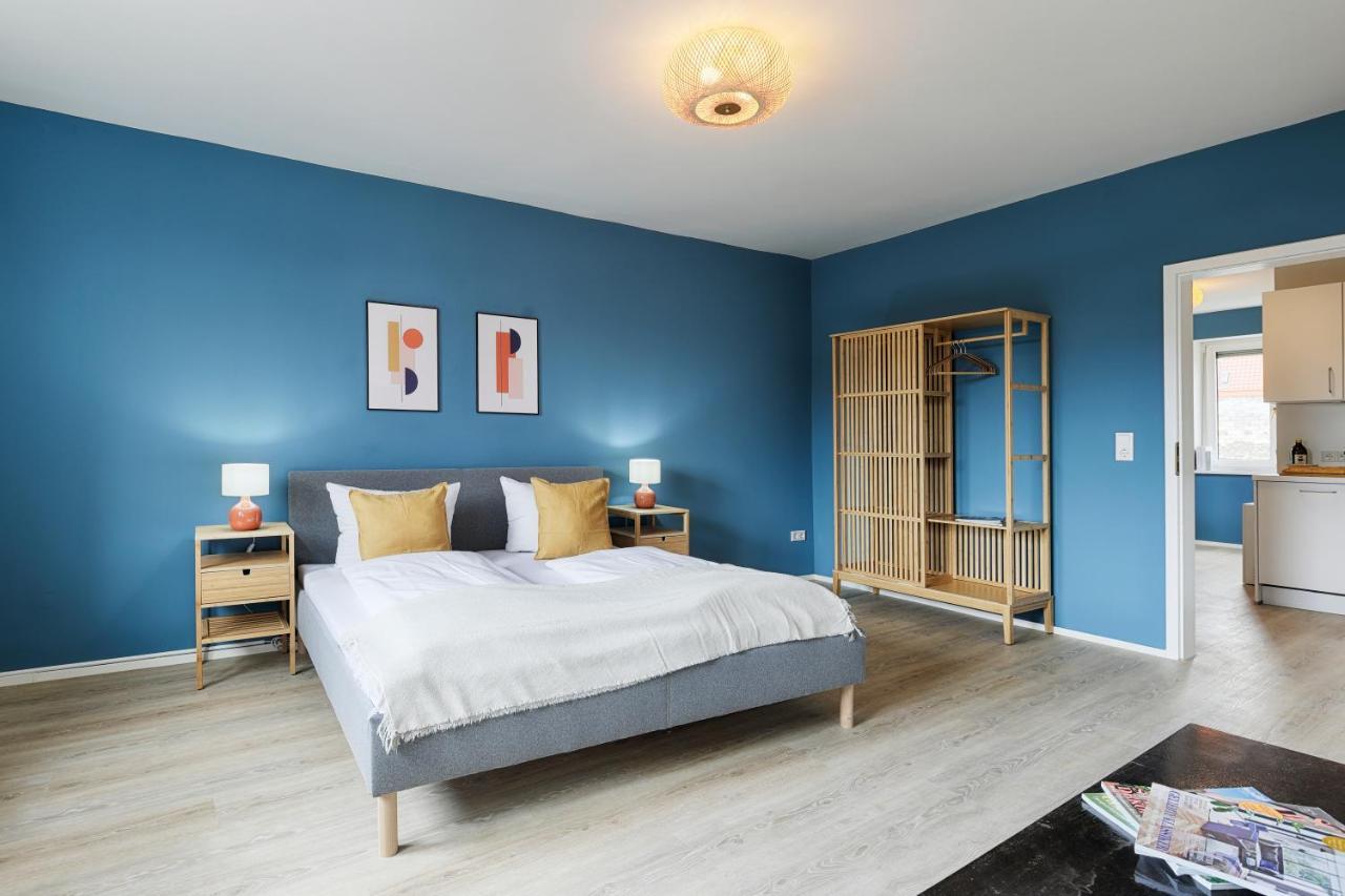 Homie Stay Badgasse - Fewos Am Main Mit Dachterrasse & Fahrradgarage Ochsenfurt Ngoại thất bức ảnh